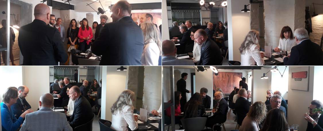 April Norwegian-Lithuanian and Danish Business Lunch