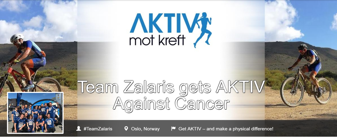 Team Zalaris gets AKTIV Against Cancer