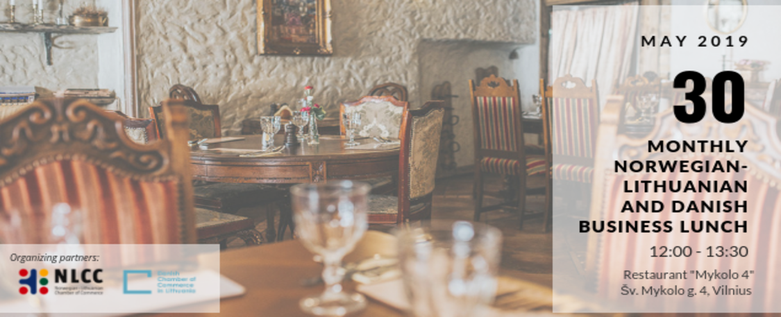 Norwegian-Lithuanian and Danish Business Lunch