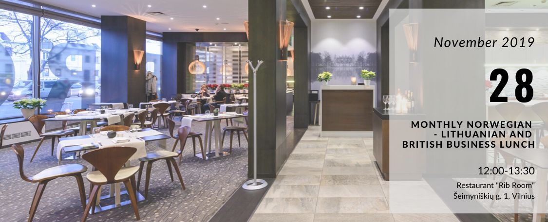 Monthly Norwegian – Lithuanian Business Lunch
