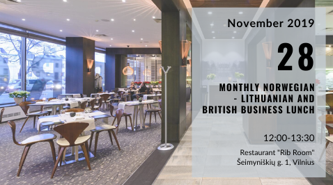 Monthly Norwegian – Lithuanian Business Lunch