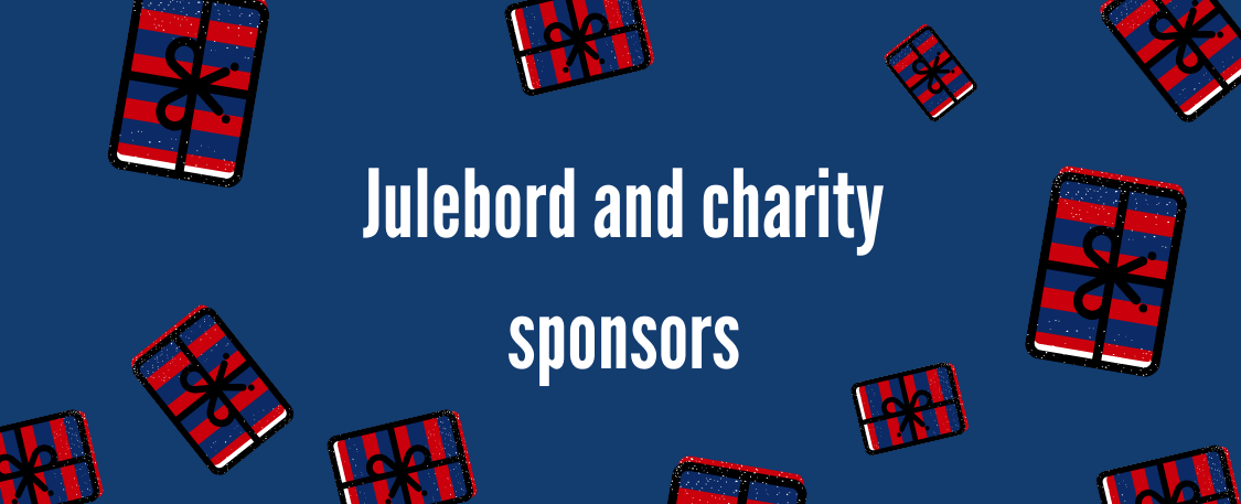 We are greatful to our Julebord sponsors!