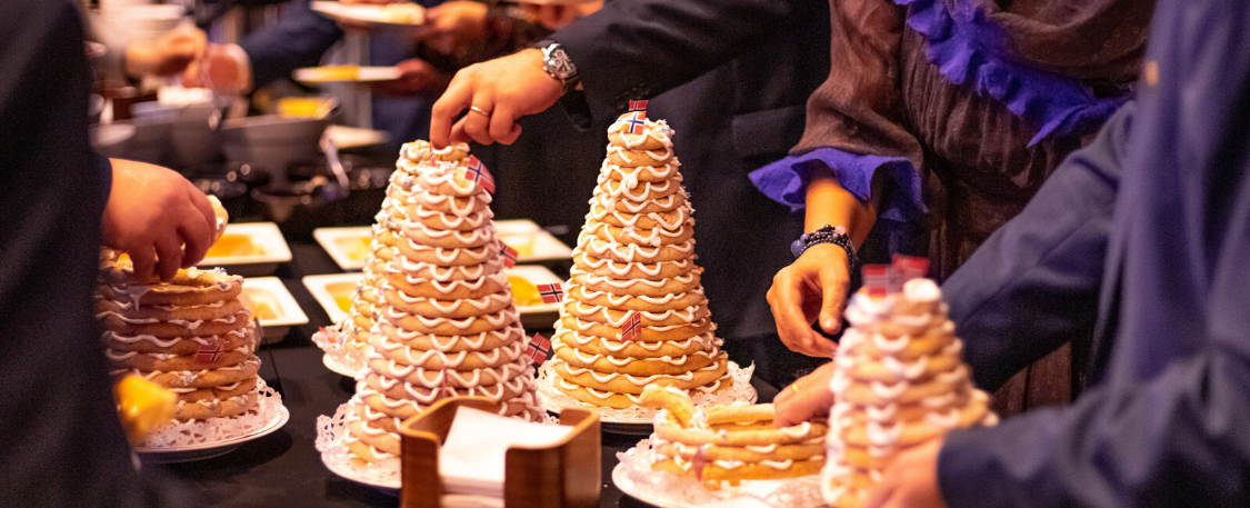 Traditional Norwegian Christmas (Julebord) was celebrated…