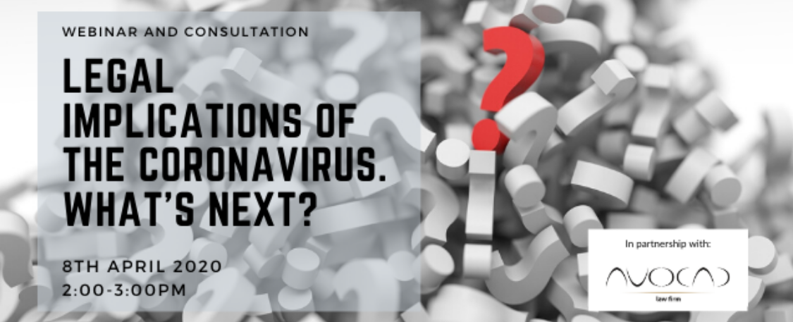 Legal implications of the coronavirus. What’s next?