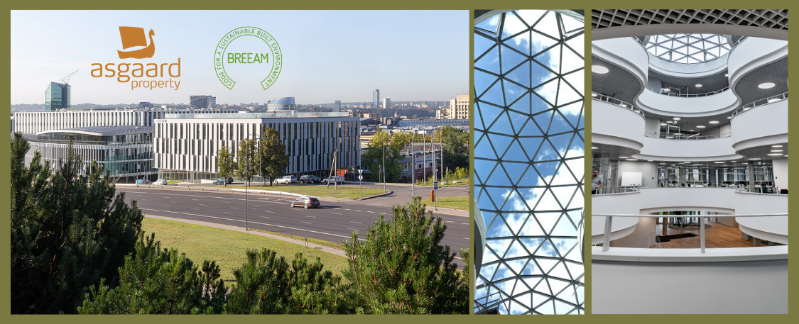 BREEAM certification for business center AsgaardKeys