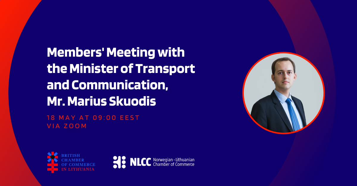 Members Business Meeting with Minister of Transport and Communication, Mr. Marius Skuodis