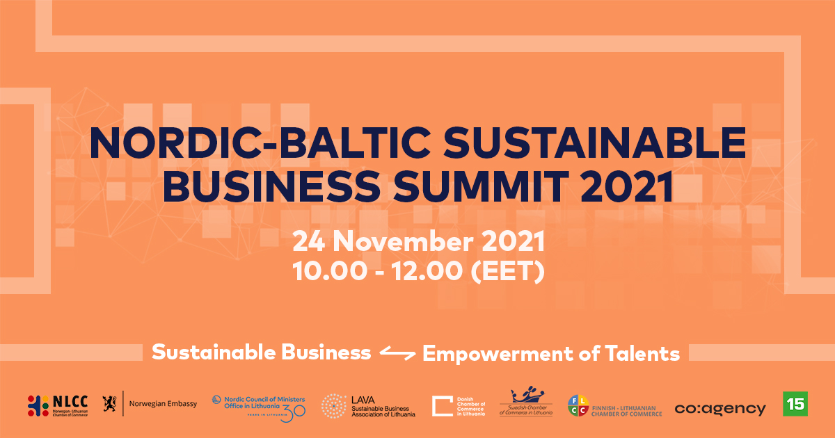 Nordic-Baltic Sustainable Business Summit 2021