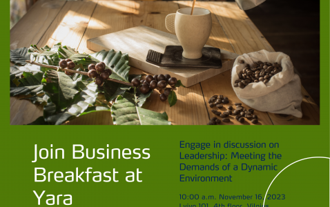 Business Breakfast at YARA Lietuva: Leadership “Meeting the Demands of a Dynamic Environment”