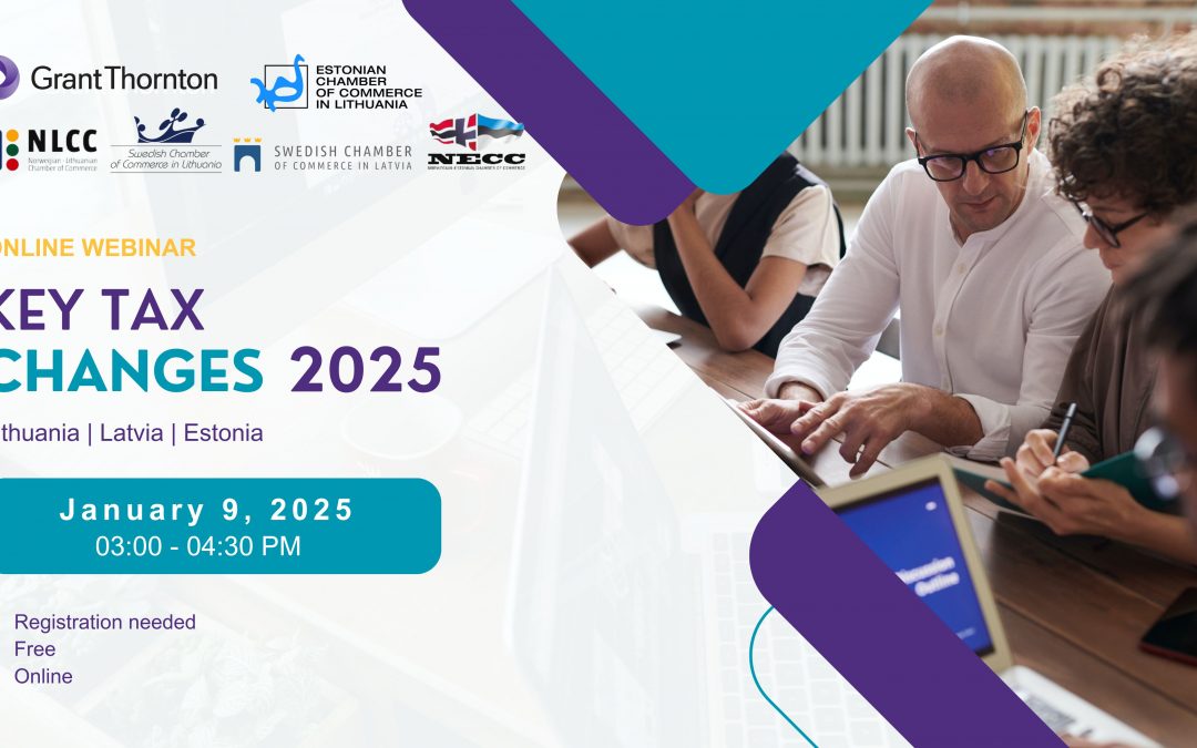 Key Tax Changes in the Baltics 2025 webinar recording
