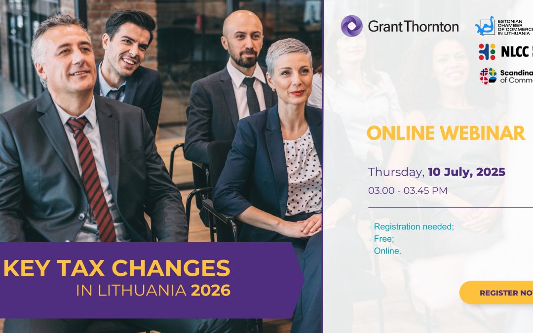 Webinar recording “Key tax Changes in Lithuania 2026 (link is available)