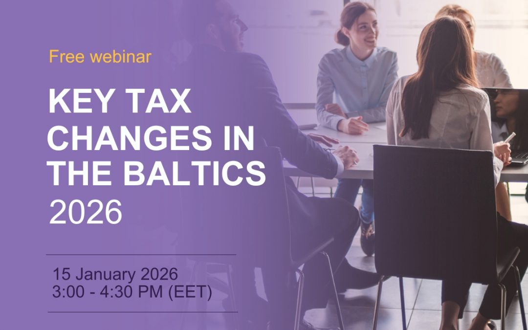Webinar: Key Tax changes in the Baltics 2026 video
