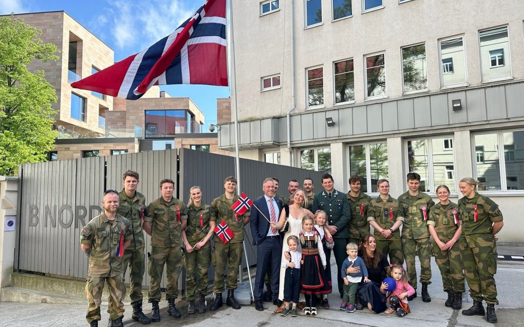 17th of May celebration in Vilnius 🇳🇴❤️🌺Norwegian Constitution Day!