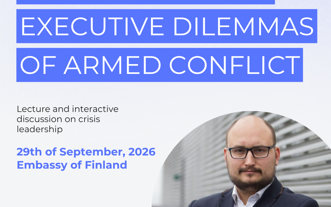 Invitation | Preparation for Executive Dilemmas of Armed Conflict | September 29