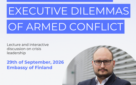 Invitation | Preparation for Executive Dilemmas of Armed Conflict | September 29