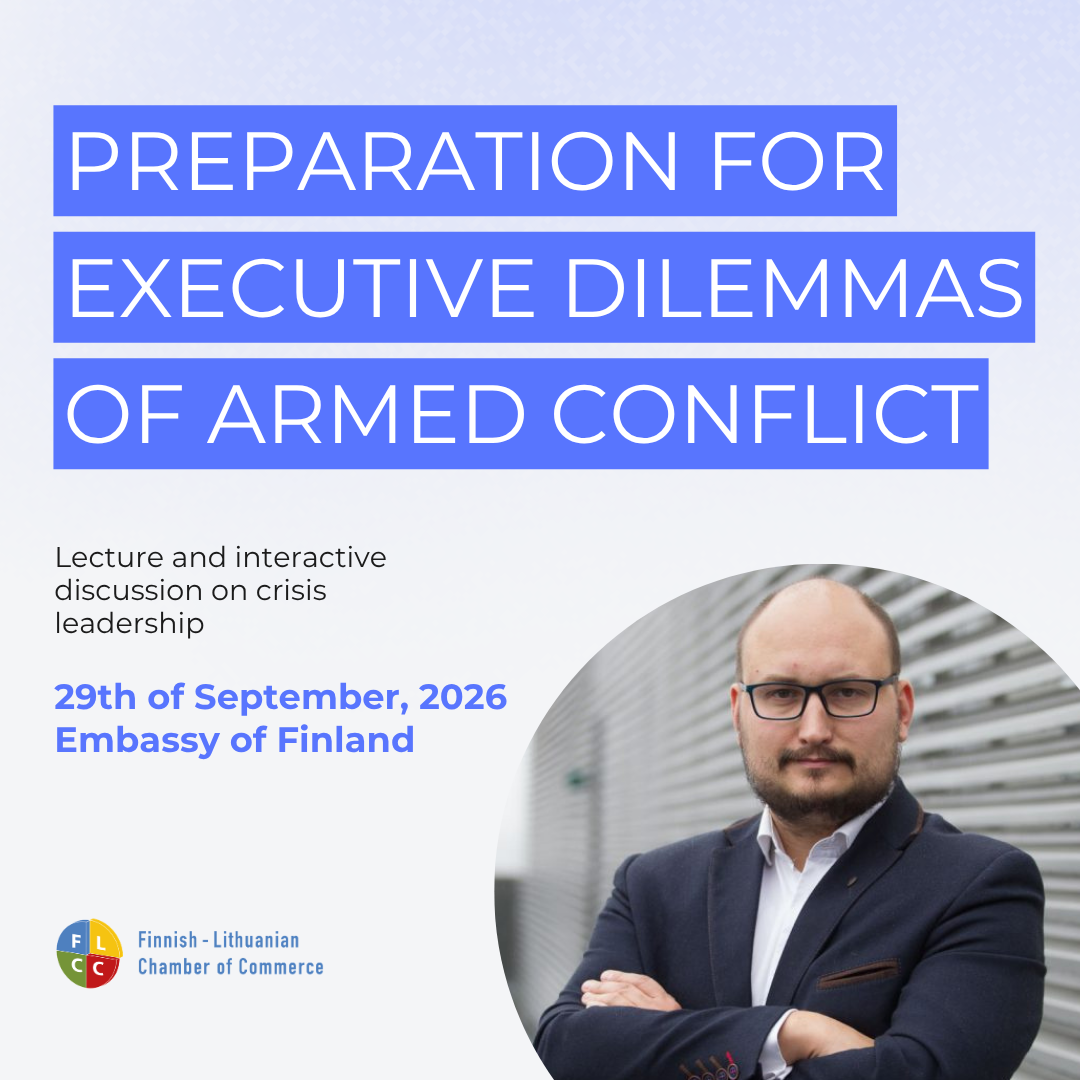 Invitation | Preparation for Executive Dilemmas of Armed Conflict | September 29